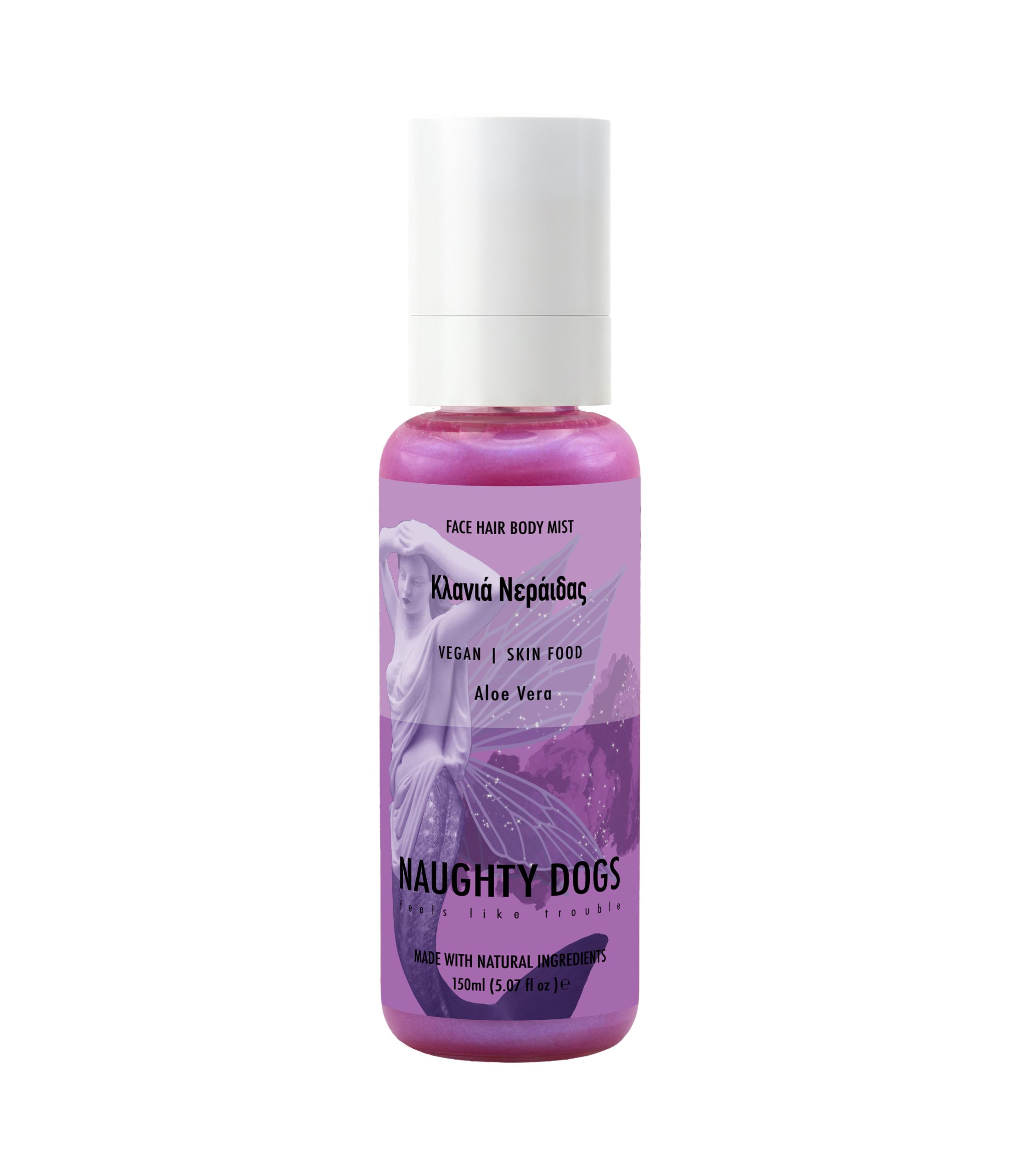 Naughty Dogs FACE HAIR BODY MIST ΚΛΑΝΙΑ ΝΕΡΑΪΔΑΣ 150ml