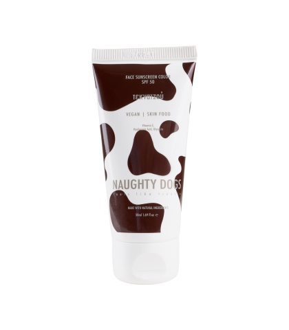 Naughty Dogs Face Sunscreen Color Τεκνατζού SPF50 50ml