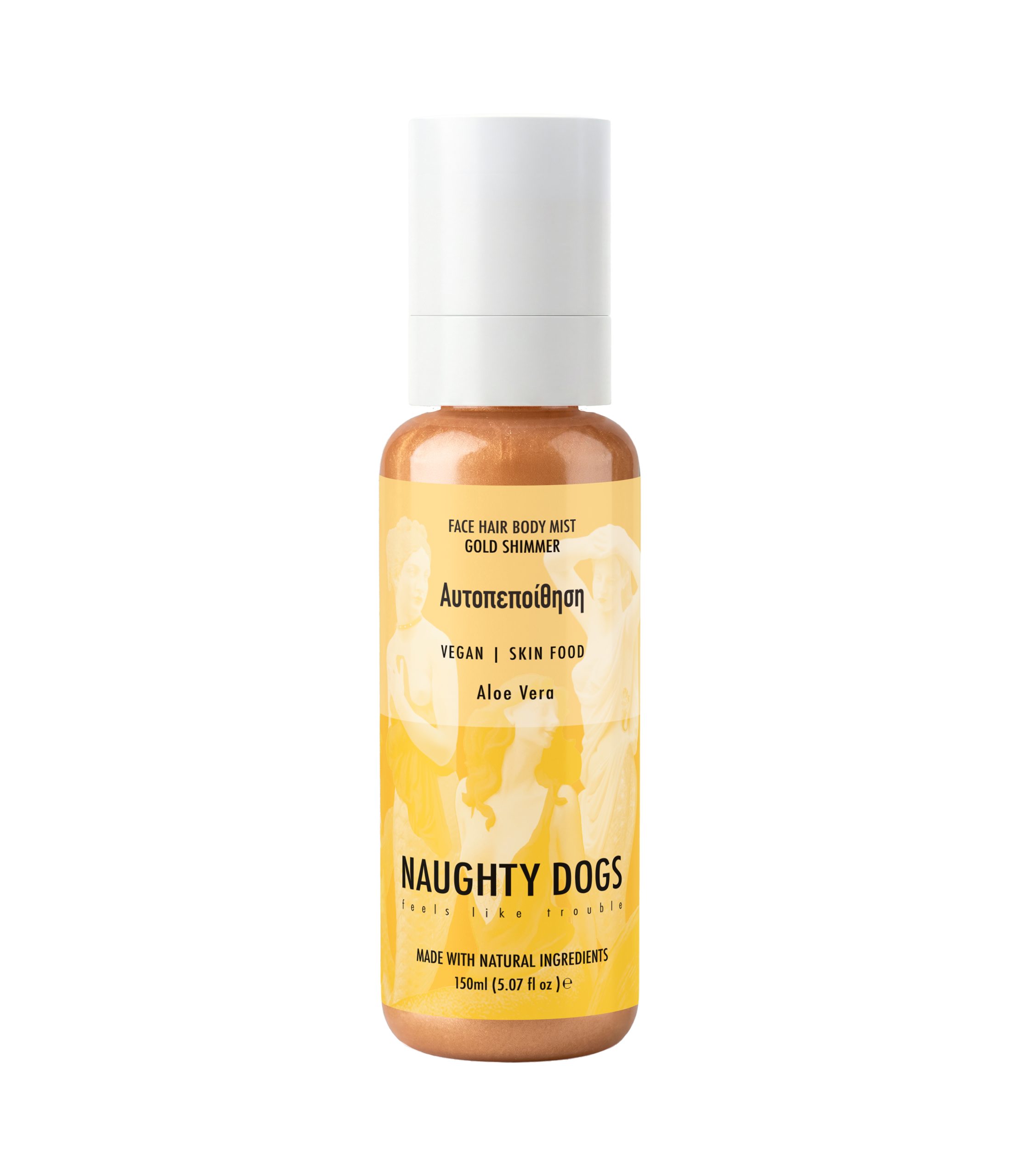 Naughty Dogs FACE HAIR BODY MIST ΑΥΤΟΠΕΠΟΙΘΗΣΗ 150ml