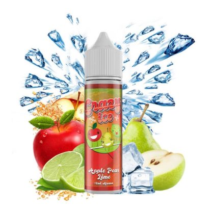 Steam City Crazy Ice Apple Pear Lime Flavour Shot 10/60ml