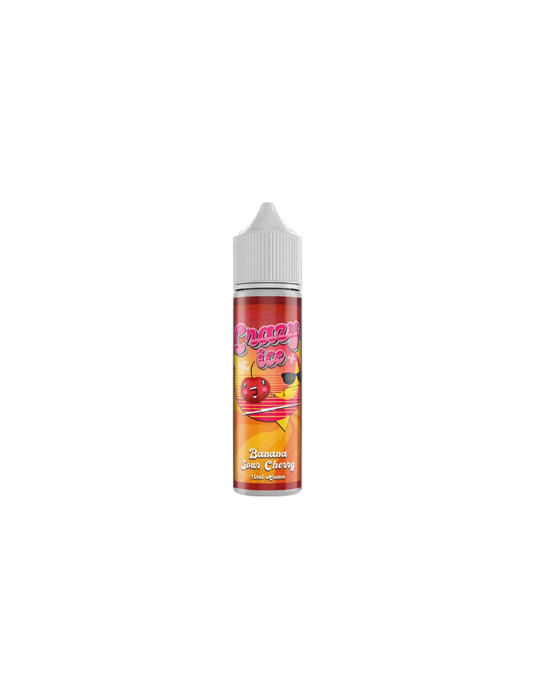Steam City Crazy Ice Banana Sour Cherry Flavour Shot 10/60ml