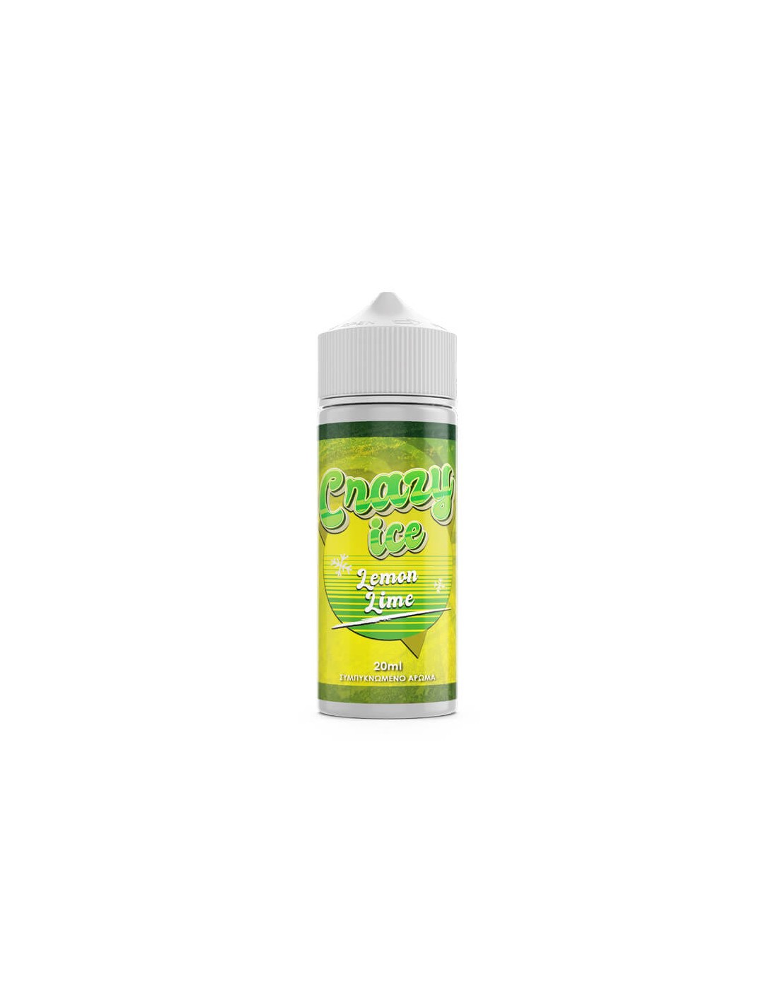 Steam City Crazy Ice Lemon Lime Flavour Shot 20/120ml