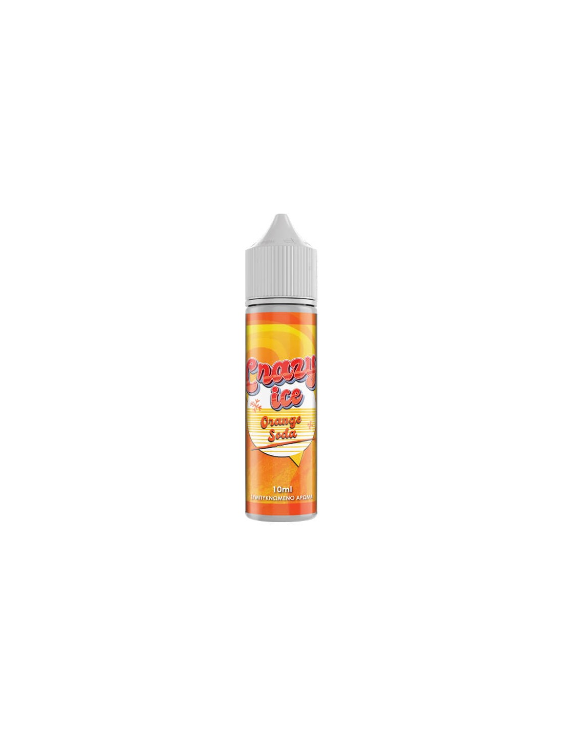 Steam City Crazy Ice Orange Soda Flavour Shot 10/60ml