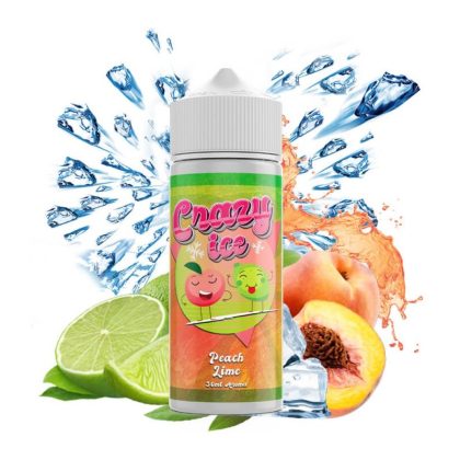 Steam City Crazy Ice Peach Lime Flavour Shot 20/120ml