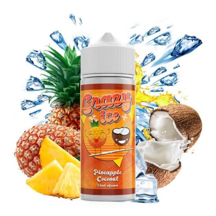 Steam City Crazy Ice Pineapple Coconut Flavour Shot 20/120ml