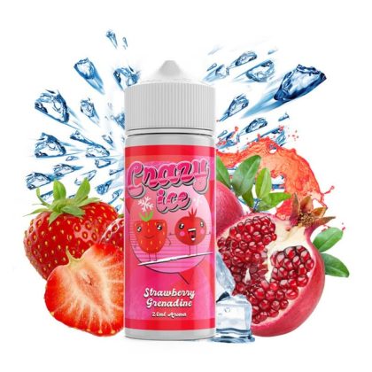 Steam City Crazy Ice Strawberry Grenadine Flavour Shot 20/120ml