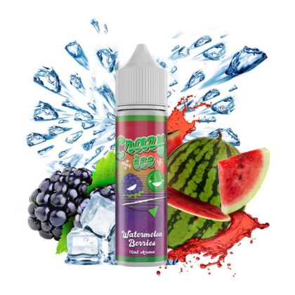 Steam City Crazy Ice Watermelon Berries Flavour Shot 10/60ml