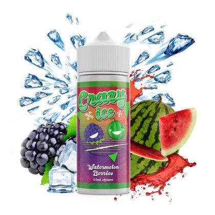 Steam City Crazy Ice Watermelon Berries Flavour Shot 20/120ml