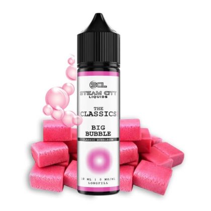 Steam City The Classics Big Bubble Flavour Shot 10/60ml