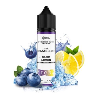 Steam City The Classics Blue Lemon Ice Flavour Shot 10/60ml