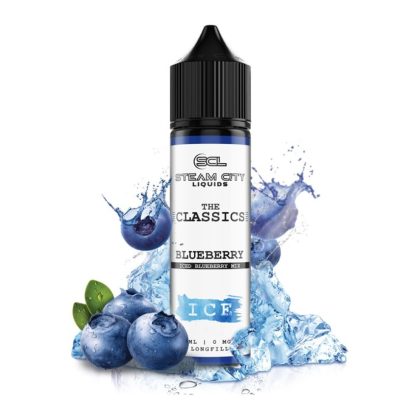 Steam City The Classics Blueberry Ice Flavour Shot 10/60ml