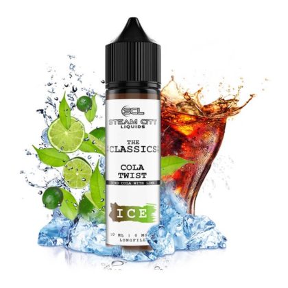 Steam City The Classics Cola Twist Ice Flavour Shot 10/60ml