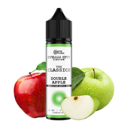Steam City The Classics Double Apple Flavour Shot 10/60ml