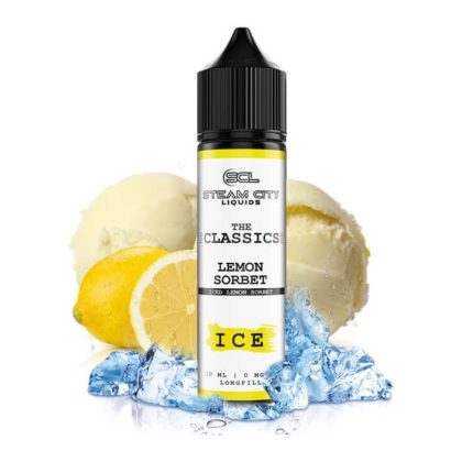 Steam City The Classics Lemon Sorbet Ice Flavour Shot 10/60ml