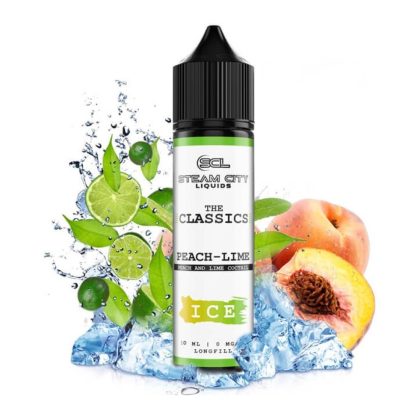Steam City The Classics Peach Lime Ice Flavour Shot 10/60ml