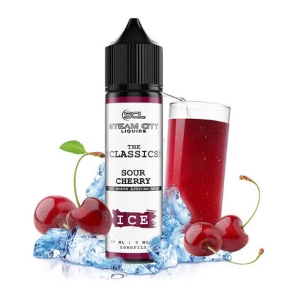 Steam City The Classics Sour Cherry Ice Flavour Shot 10/60ml