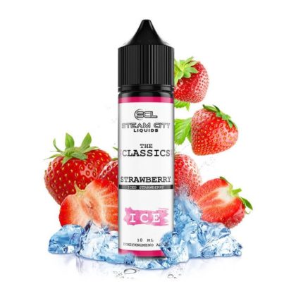 Steam City The Classics Strawberry Ice Flavour Shot 10/60ml