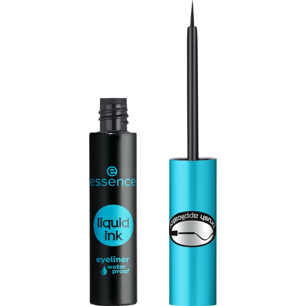 essence liquid ink Αδιάβροχο Eyeliner 01 Black 3ml