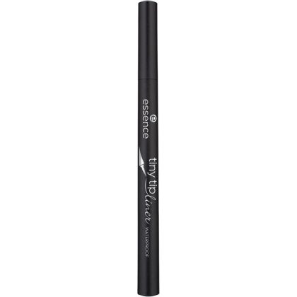 essence tiny tip liner Αδιάβροχο Eyeliner 01 Deep Black 1,1ml