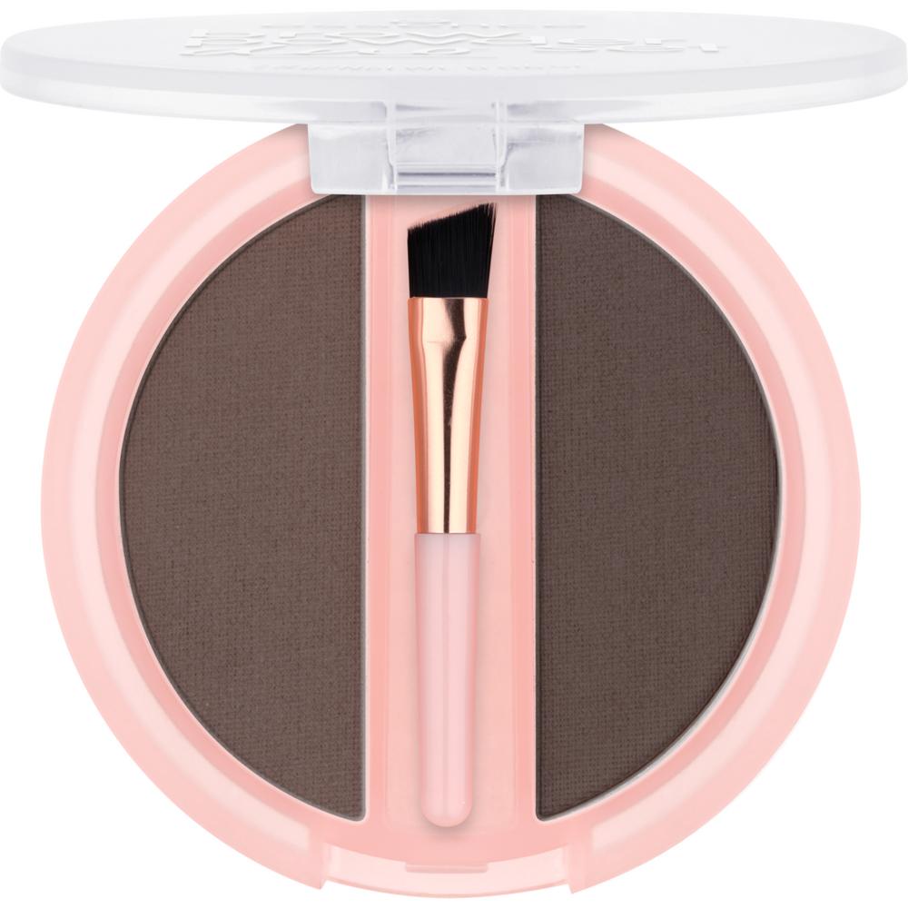 essence Brow Powder Duo Set Πούδρα Φρυδιών 03 Dark