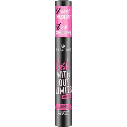 essence lash WITHOUT LIMITS Tubing Extreme Μάσκαρα Μήκους & Όγκου 04 Black Tubing 13ml