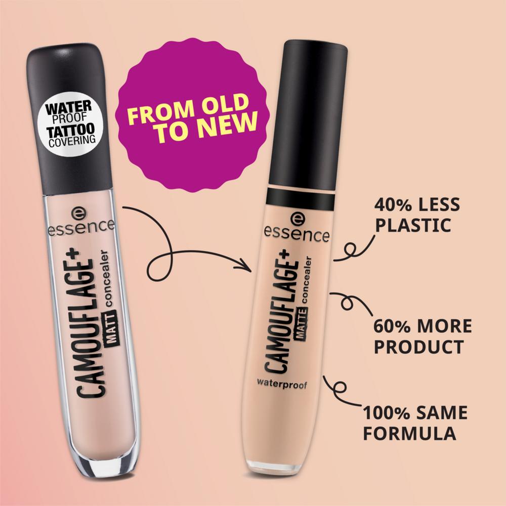 essence CAMOUFLAGE+ MATTE Concealer 20 8ml