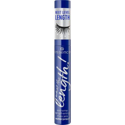 essence what the length! Extreme Lengthening Αδιάβροχη Μάσκαρα 02 Black Waterproof 10ml