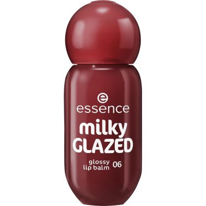 essence milky GLAZED Glossy Lip Balm 06 Cherry on Top 4ml