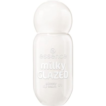 essence milky GLAZED Glossy Lip Balm 01 Sheeriously Creamy 4ml