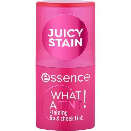 essence WHAT A TINT! Staining Lip & Cheek Tint Stick 10 Raspberry Vibes