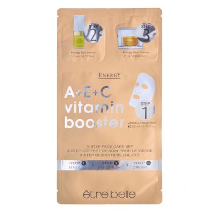 Etre Belle Energy A+E+C Μάσκα Προσώπου 3 Βημάτων